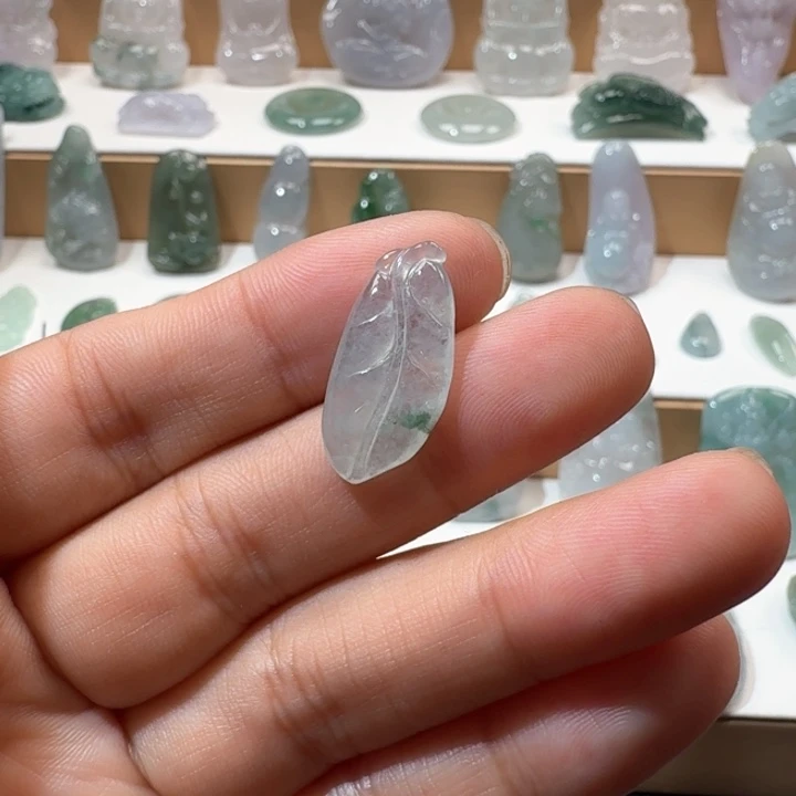 翡翠未镶嵌项链翡翠