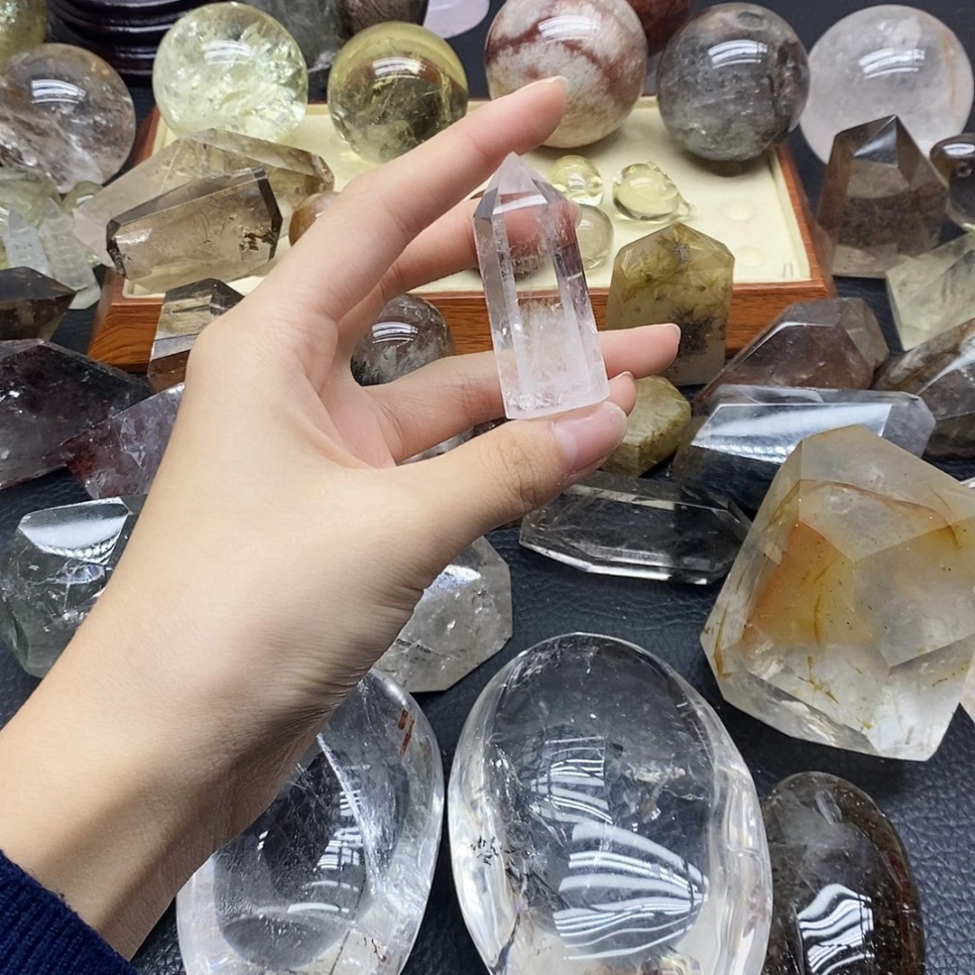水晶未镶嵌珠宝半成品39水晶石