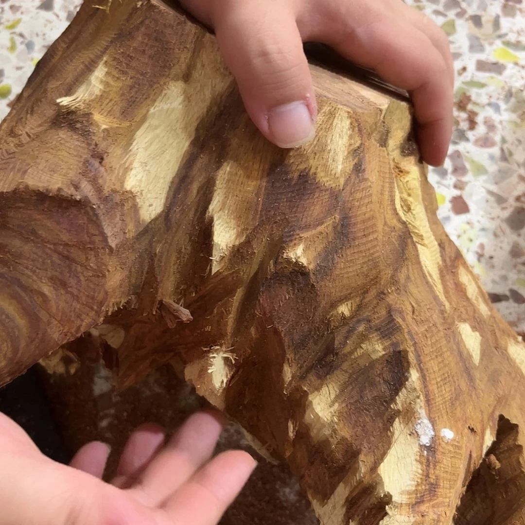 老***成花梨木类把件2.2板子