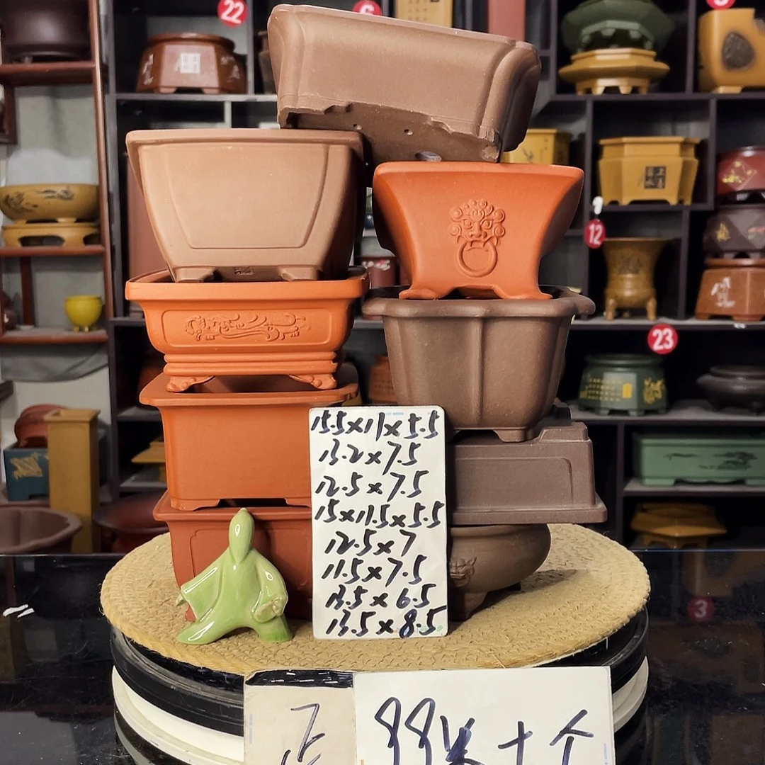 D-盆尚好紫砂花盆