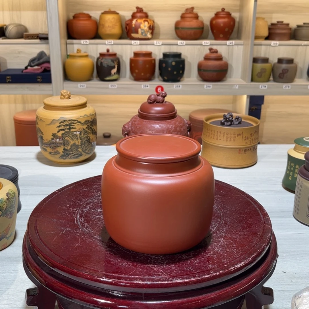 紫砂茶叶罐紫砂的制作