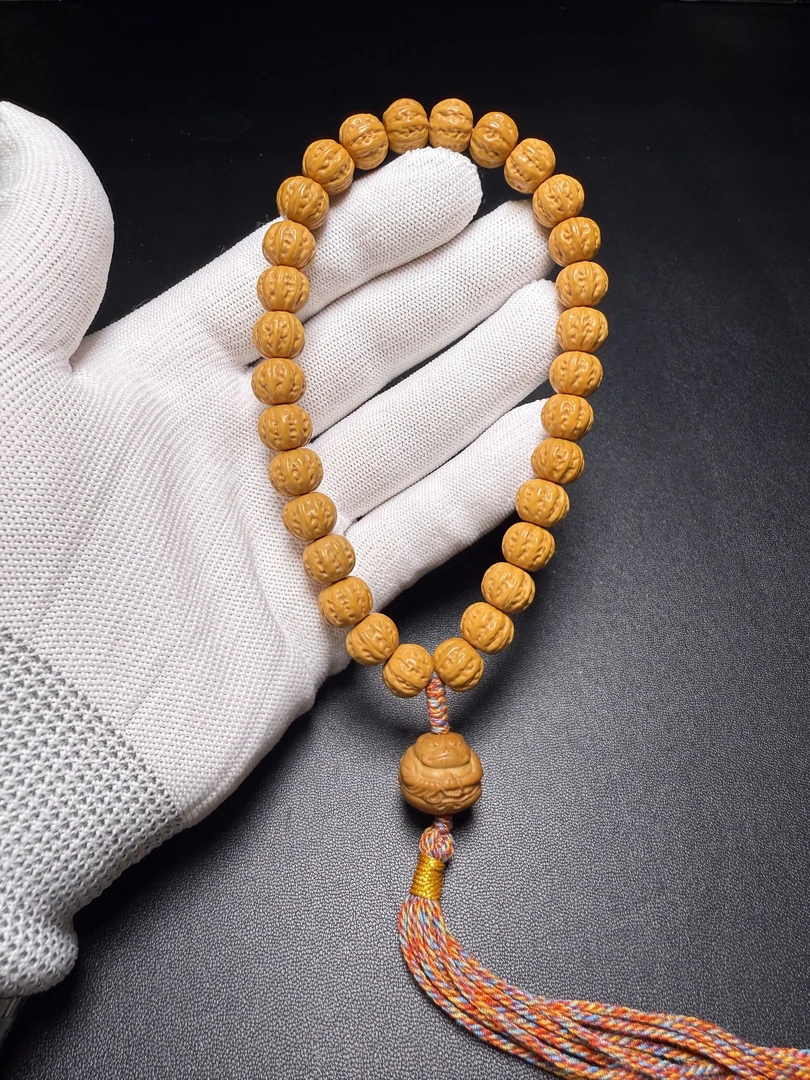 【小京巴棱手持】京八棱11左右猴头核桃精工手持（30颗籽）