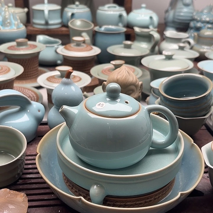 一级品，天青色，西施壶，容量220