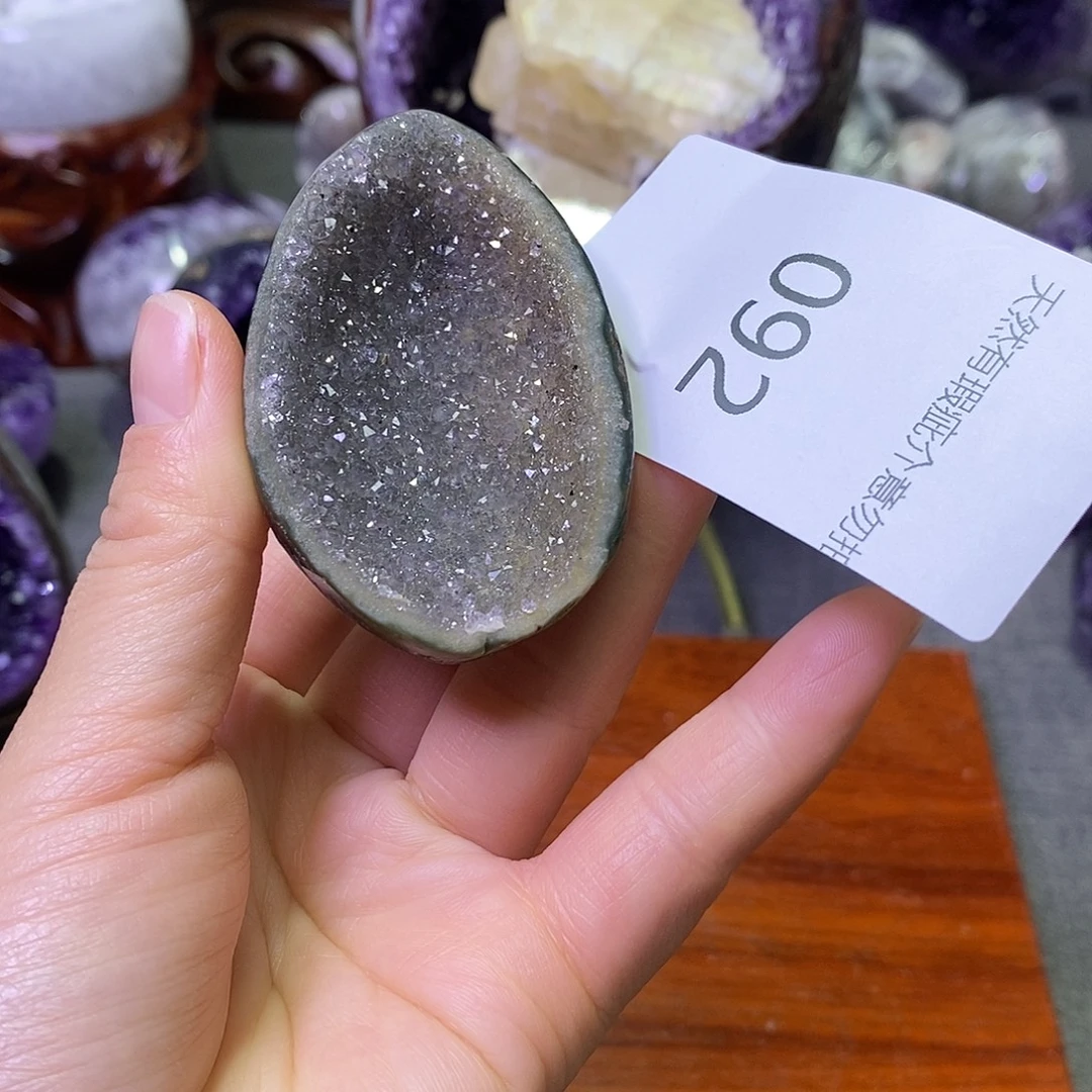 紫晶未镶嵌珠宝半成品