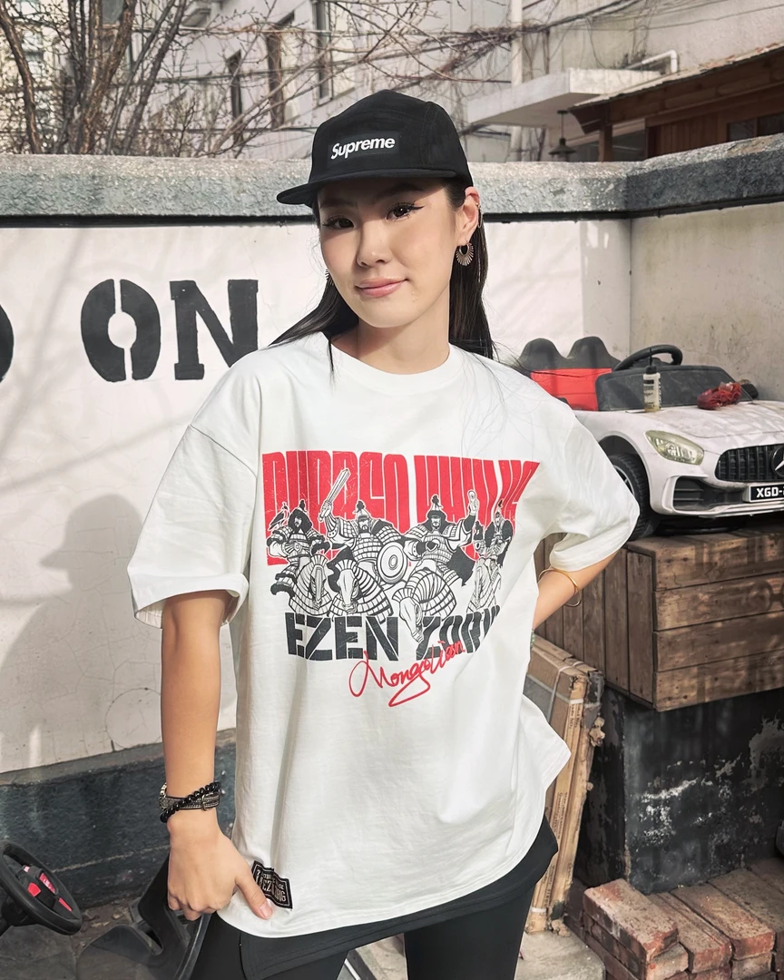 燥点杰和迪乐潮牌草地T恤百搭白色t恤宽松斜方肌印花短袖李大奔