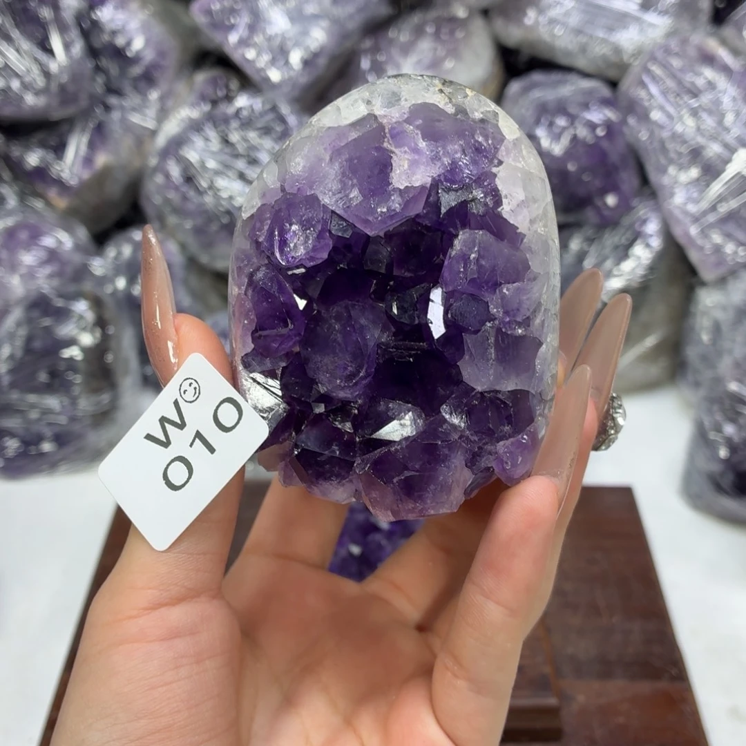 紫晶眼镜未镶嵌紫水晶