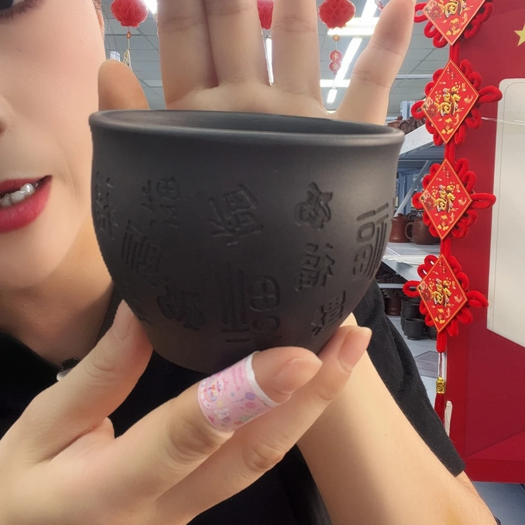 宜兴原矿全手工紫砂