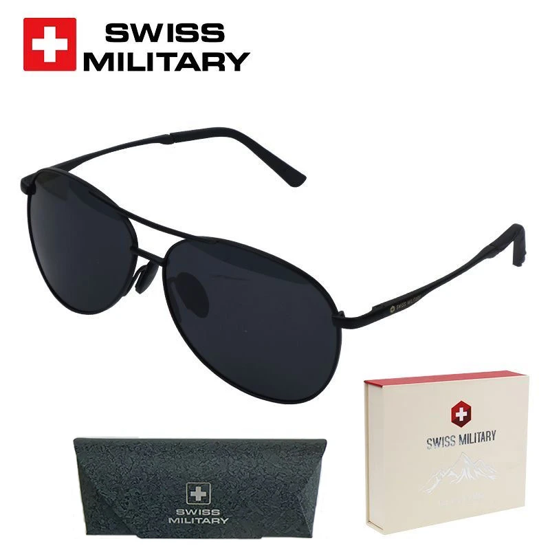 swissmilitary墨镜偏光镜防紫外线超轻潮流钓鱼太阳镜适合驾驶dsp