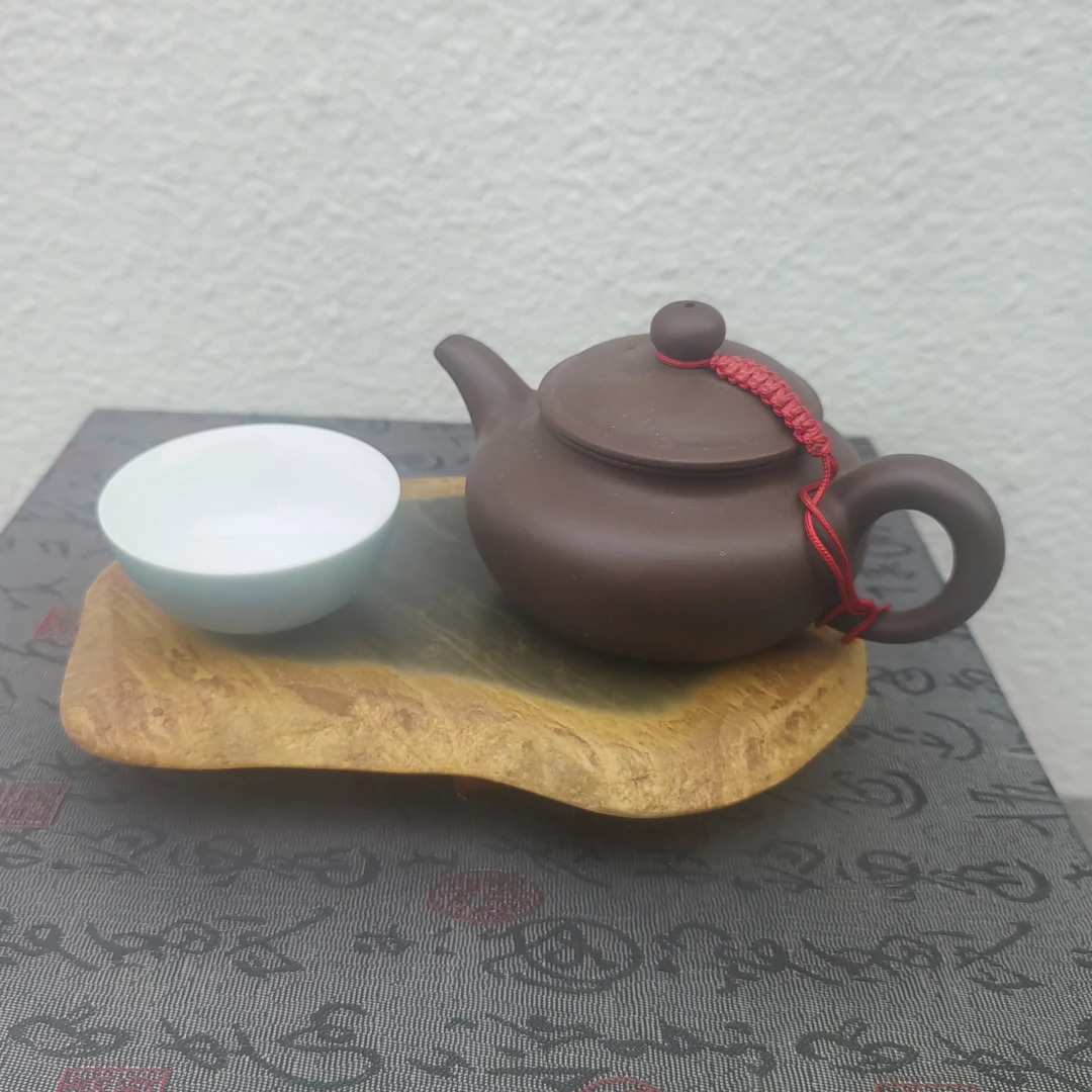 端砚绿端金包玉壶垫干泡杯垫都可用