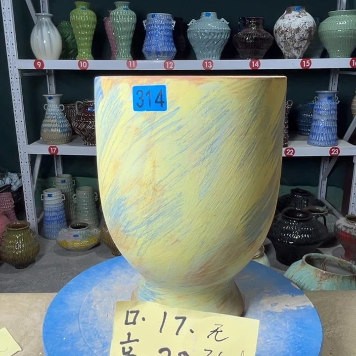 景德镇陶瓷花盆花器314