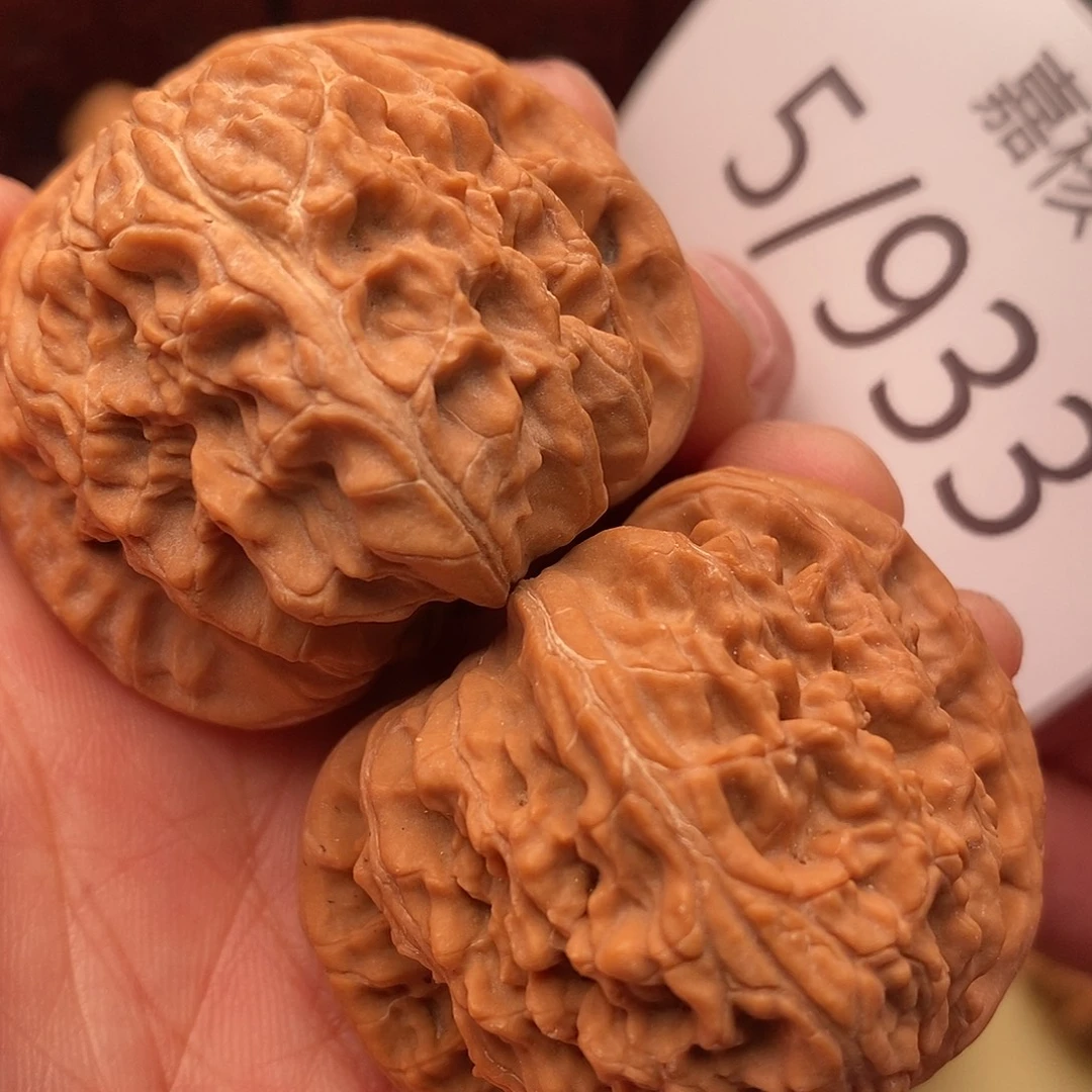 把件文玩核桃41白狮子