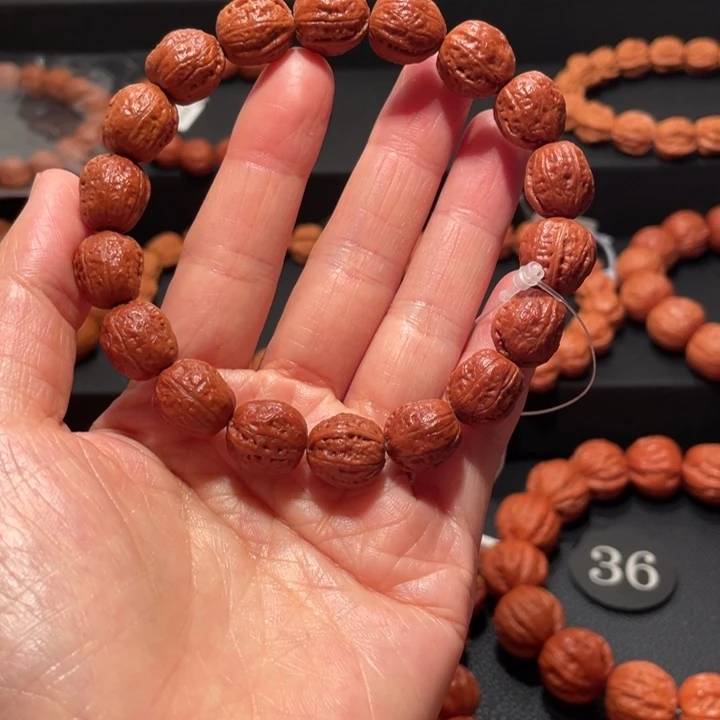 手串文玩核桃小白菜手串1.2