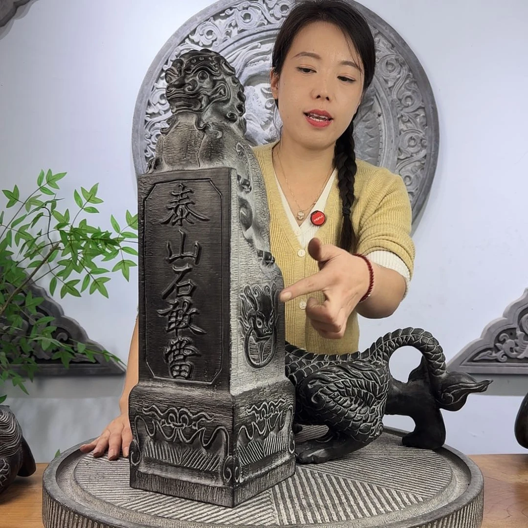 石材50厘米高石敢当