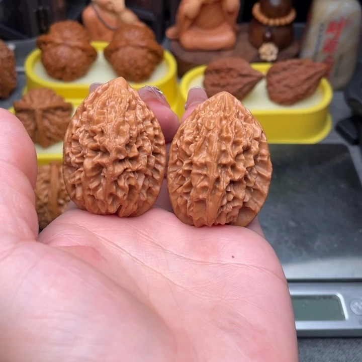 文玩核桃把件招财鼠34