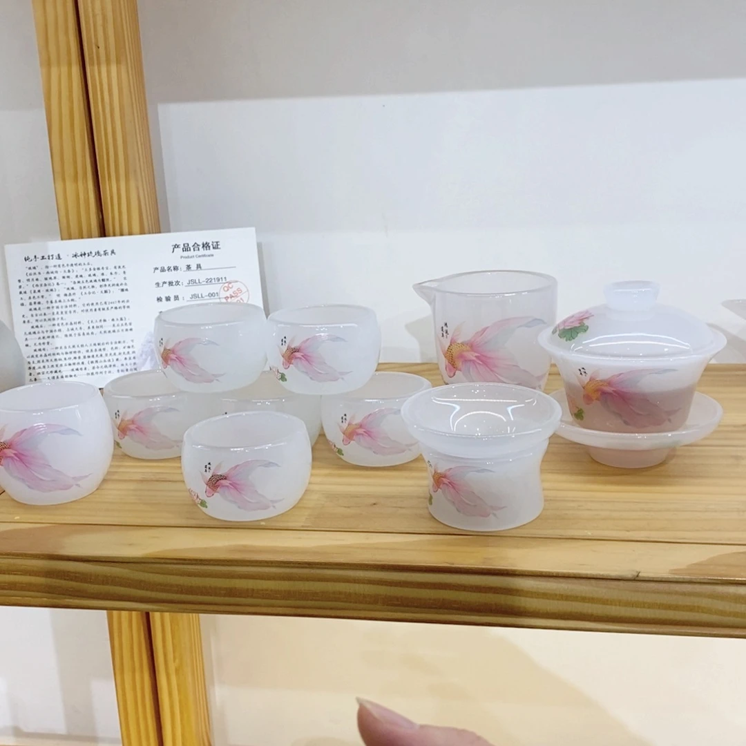 白鱼套装 6客杯 不带礼盒 主人杯2