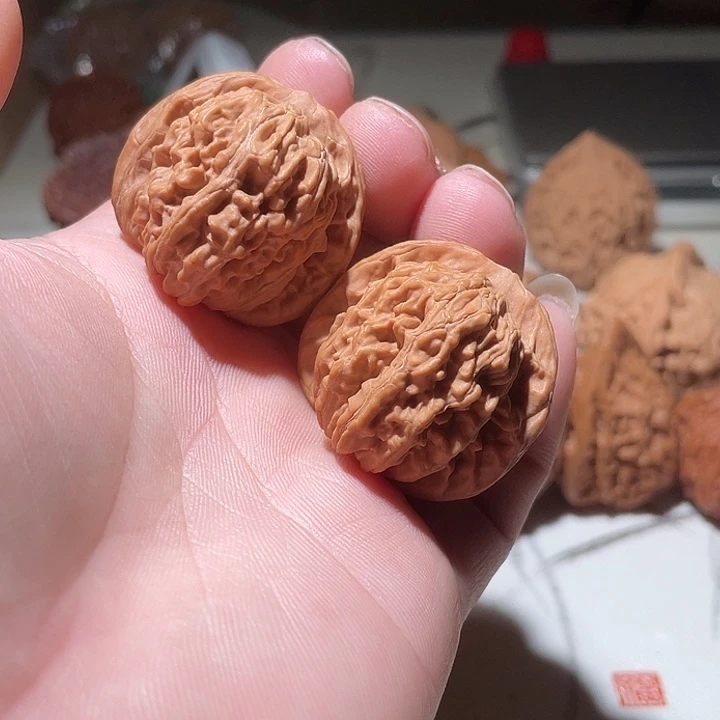 吊坠文玩核桃四座楼35