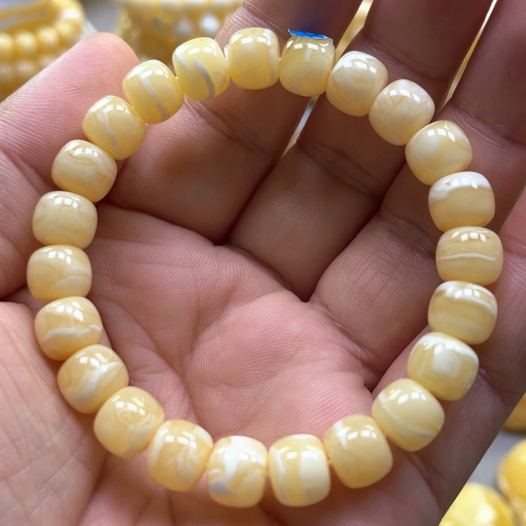 琥珀手链未镶嵌手串