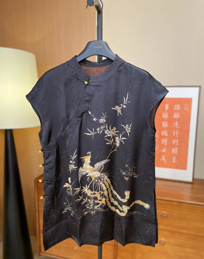 31208《凤鸣朝阳》——金氏高定豪门太太休闲气质上衣