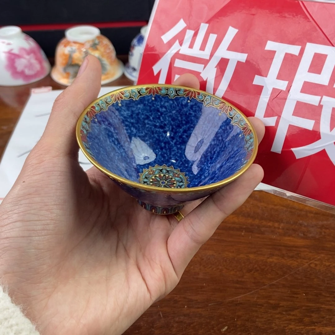 杯景德镇手绘陶瓷艺术