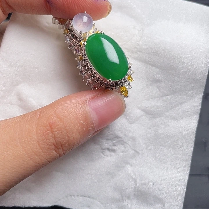 定制翡翠未镶嵌35588