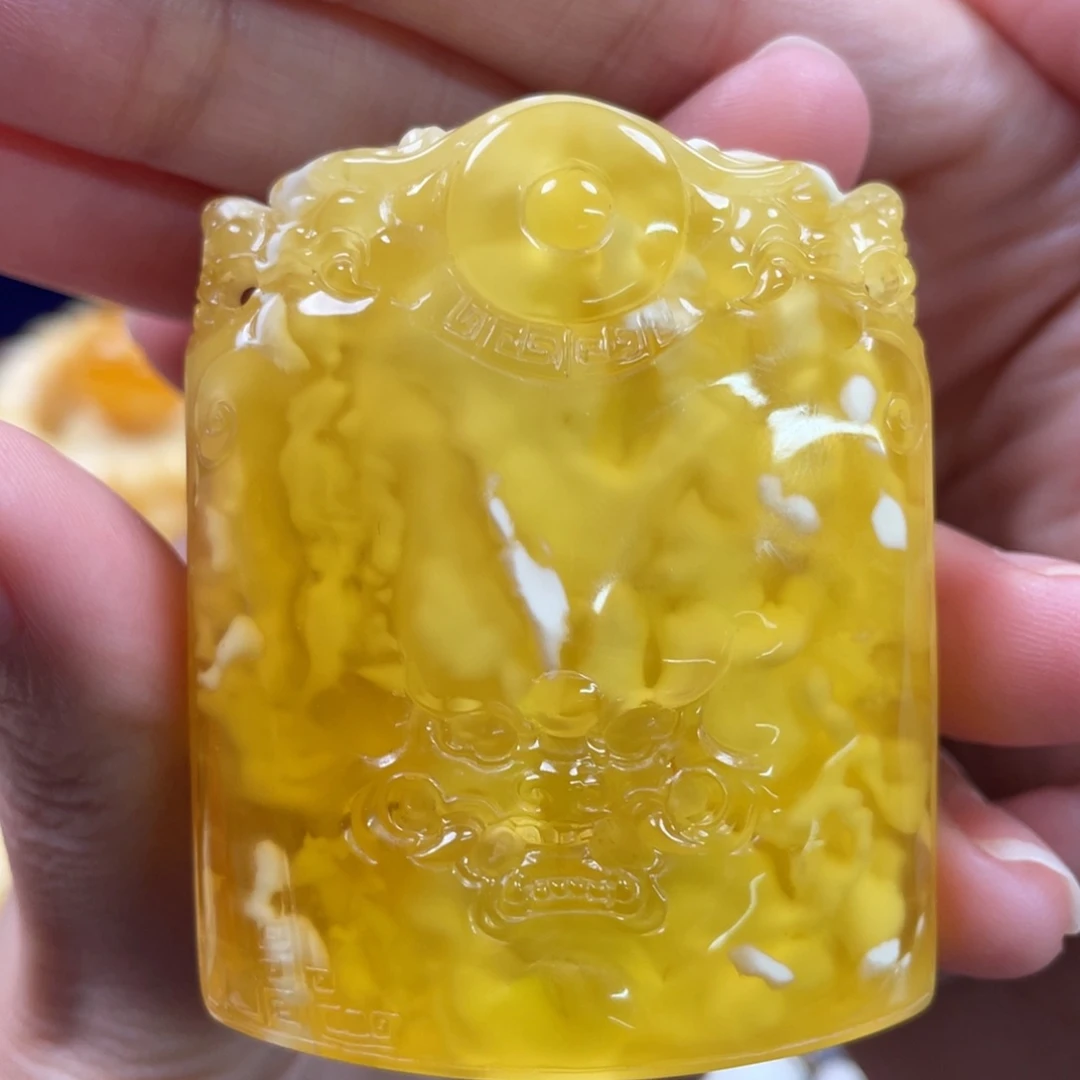 蜜蜡未镶嵌裸石琥珀蜜蜡