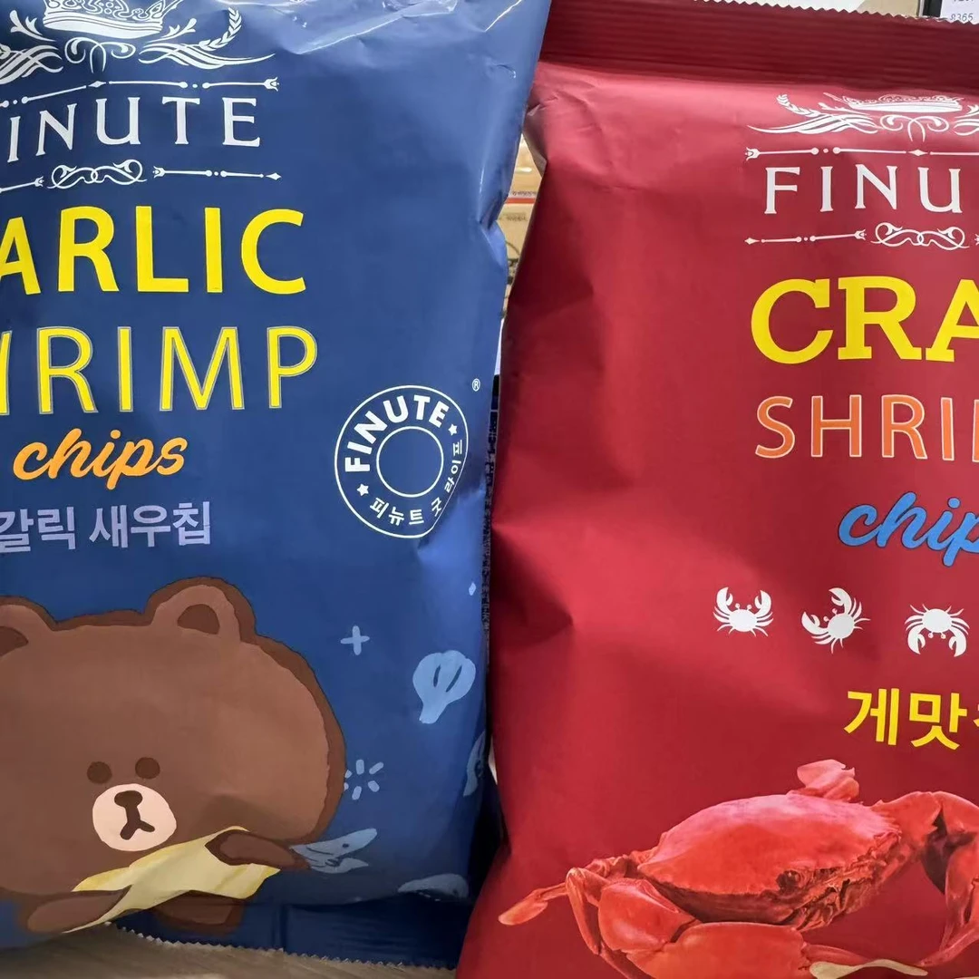 SH 趣莱福虾片82g*4口味随机