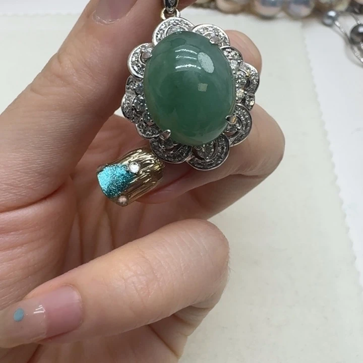 颈饰未镶嵌钻石成品