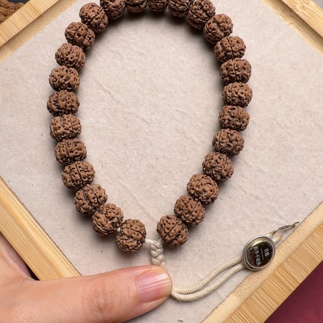 吊坠金刚菩提红方印单圈