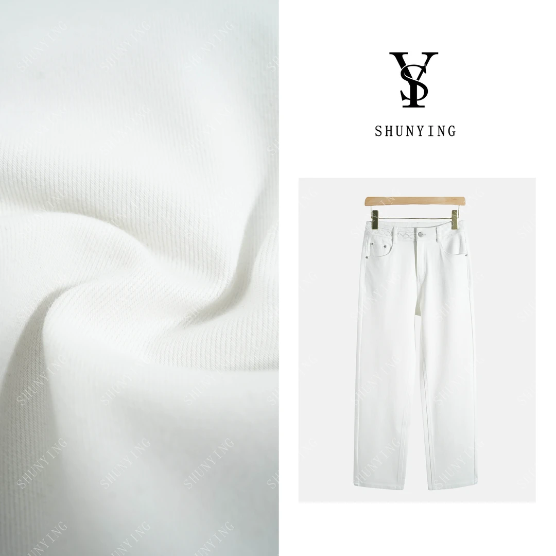 顺瀛【一见倾心】上身巨好看！高腰显瘦蕾丝牛仔裤SY71NZK6603