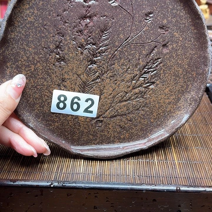 纯手工制作粗陶茶具