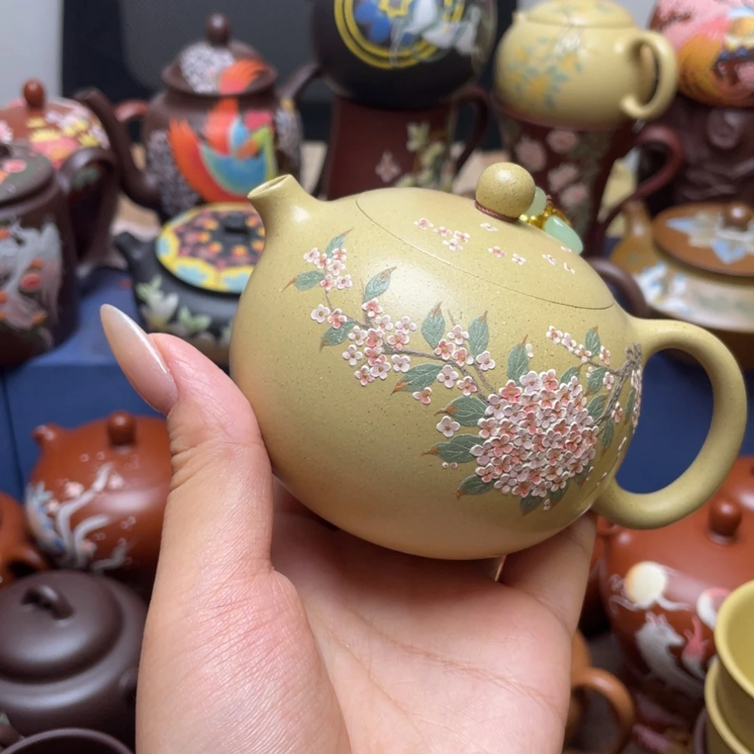 茶杯红泥紫砂主人杯180cc