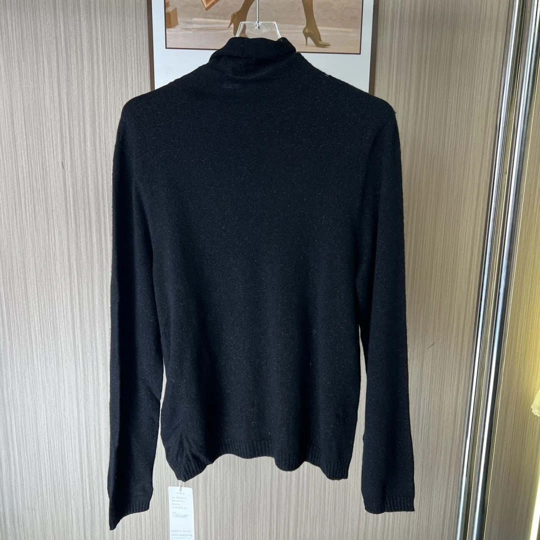 4511撤柜GD百搭洋气新款高领2025秋冬打底毛衣长袖上衣针织衫