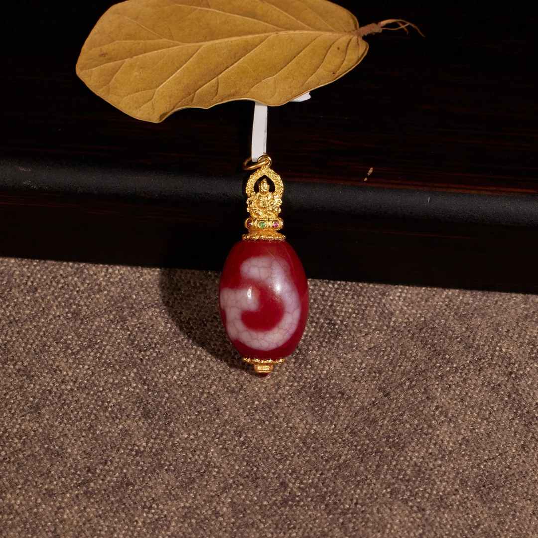 非遗好物分享【歪歪】度母*玛瑙珠珠吊坠（加加）(多样性发一）*W70009