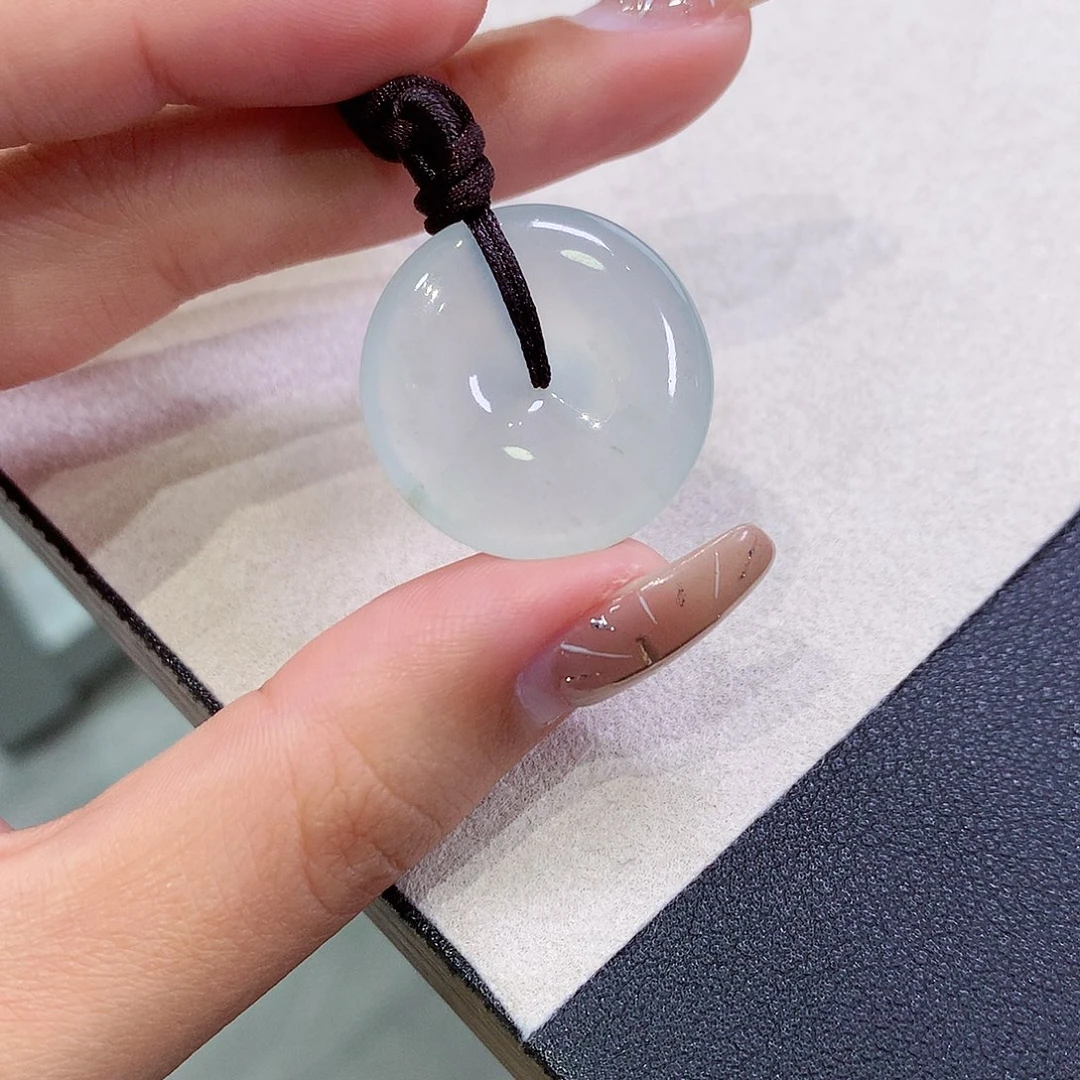 翡翠未镶嵌吊坠(不含链)23.6-4.9