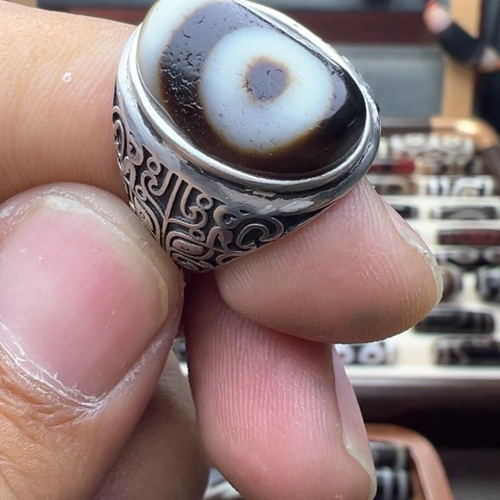 银S925镶嵌颈饰玛瑙/玉髓清***@