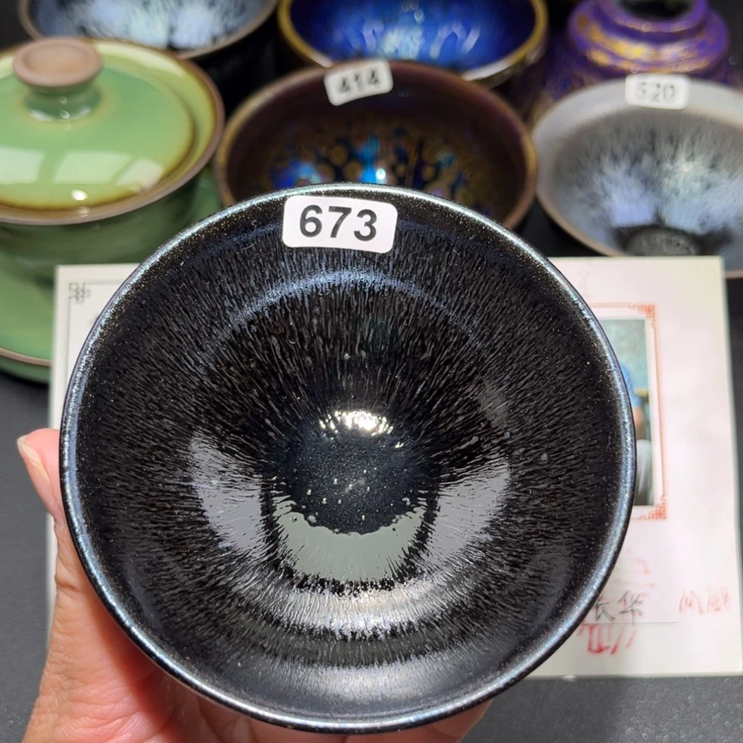 茶盏673 建盏单盏太好看了吧……