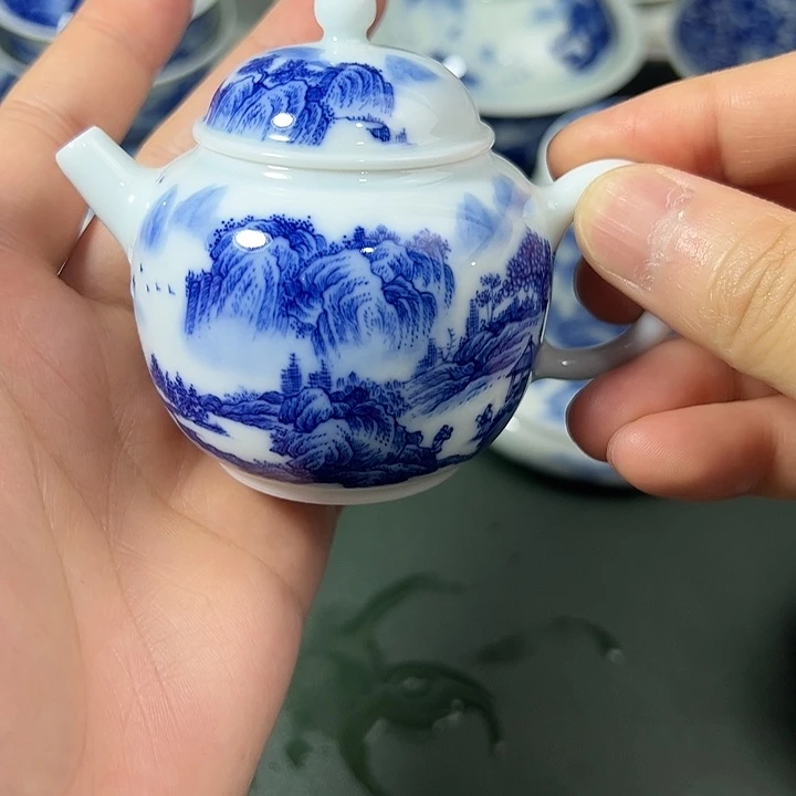微瑕景德镇纯手工手绘
