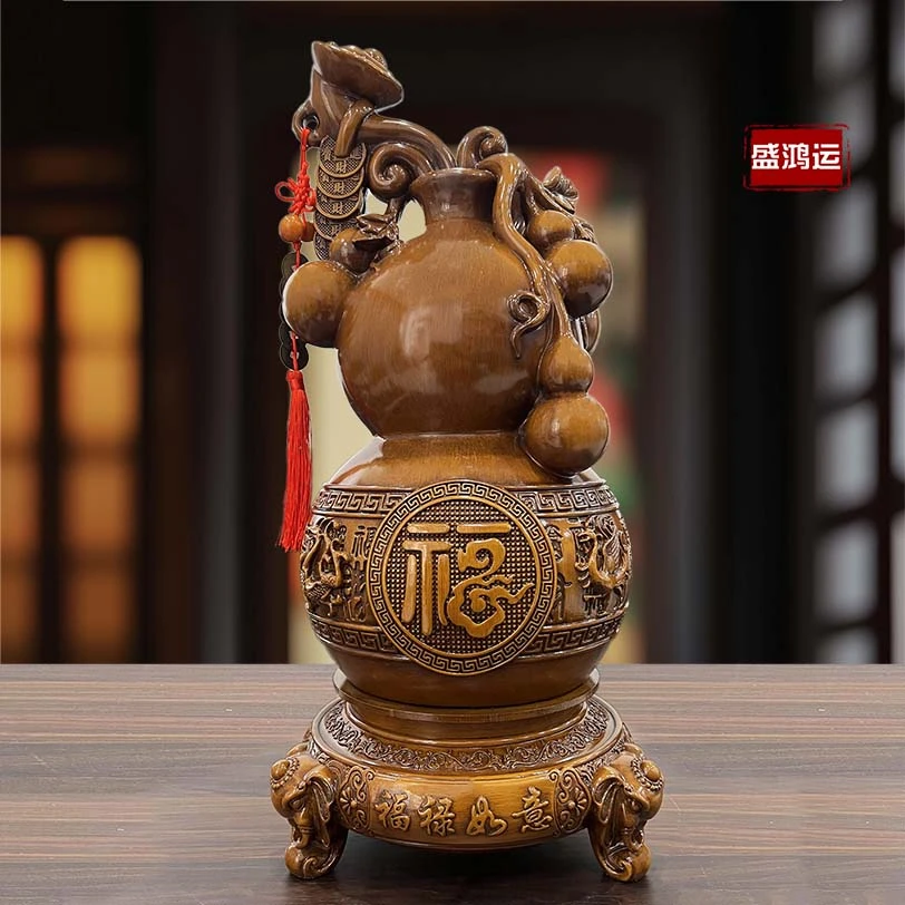 可旋转的福禄如意葫芦五福葫芦YW-