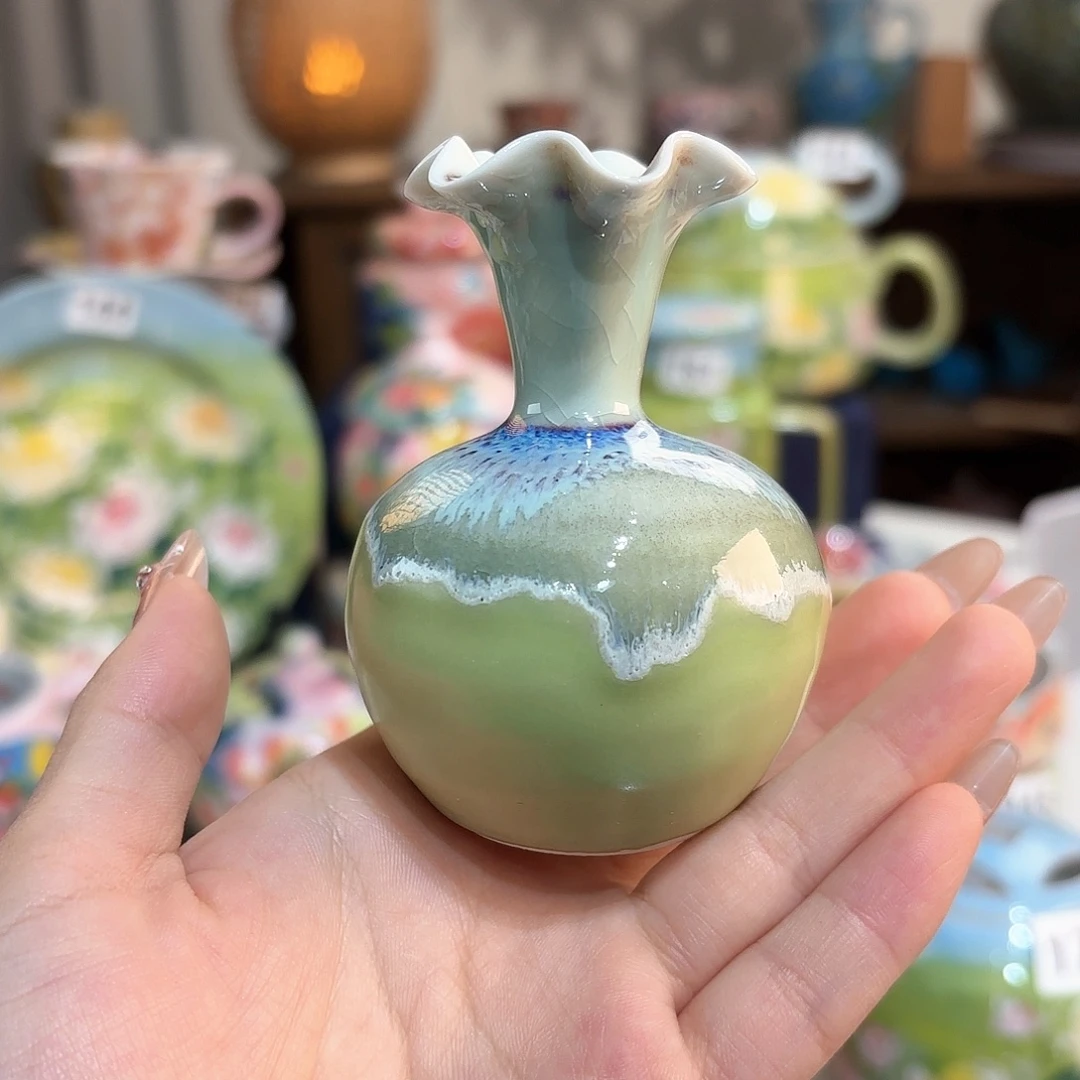 景德镇手绘高温釉下彩陶瓷茶具