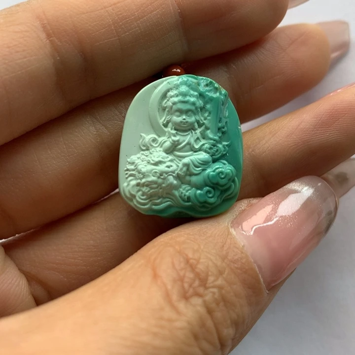 绿松石未镶嵌配饰