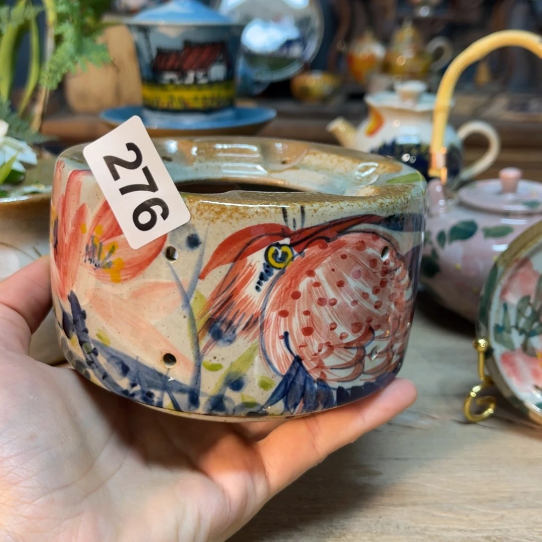 杯素浅陶瓷手工手绘