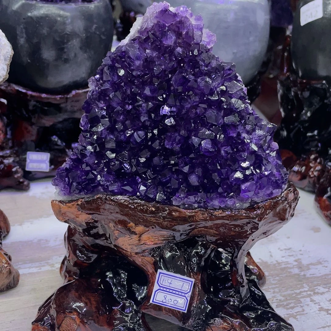 未镶嵌紫晶大型摆件（非配饰）思