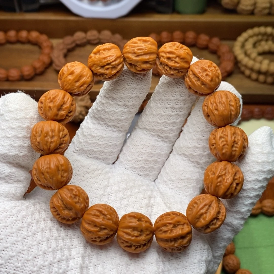 文玩核桃手串17老款京八棱