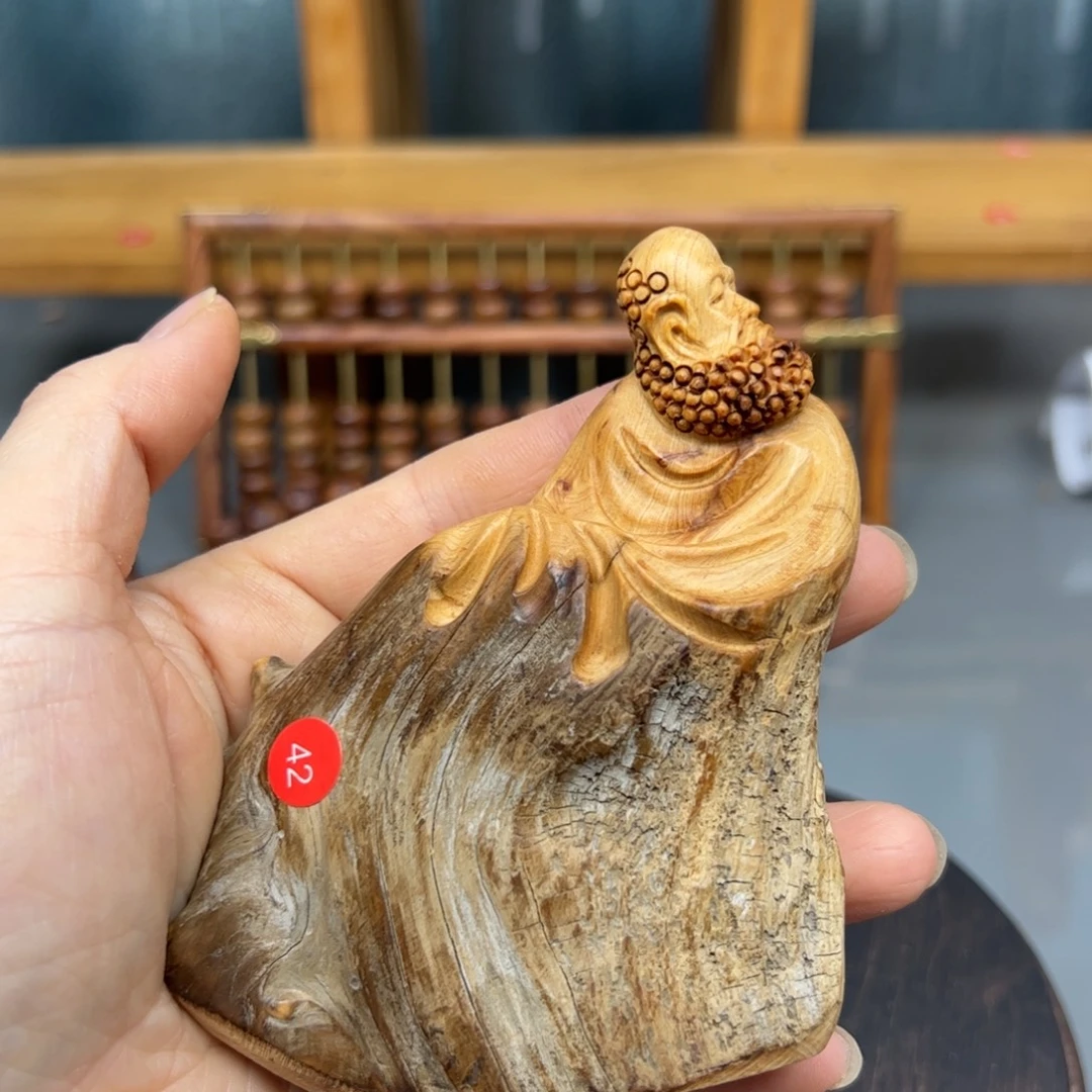 柏木崖柏木摆件手把件，10