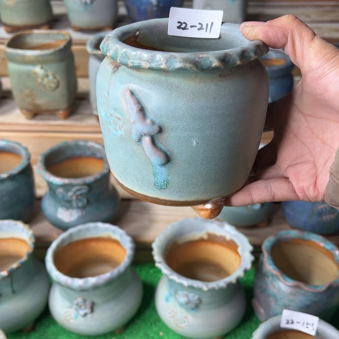 爱***工22-211花盆小鹿园艺