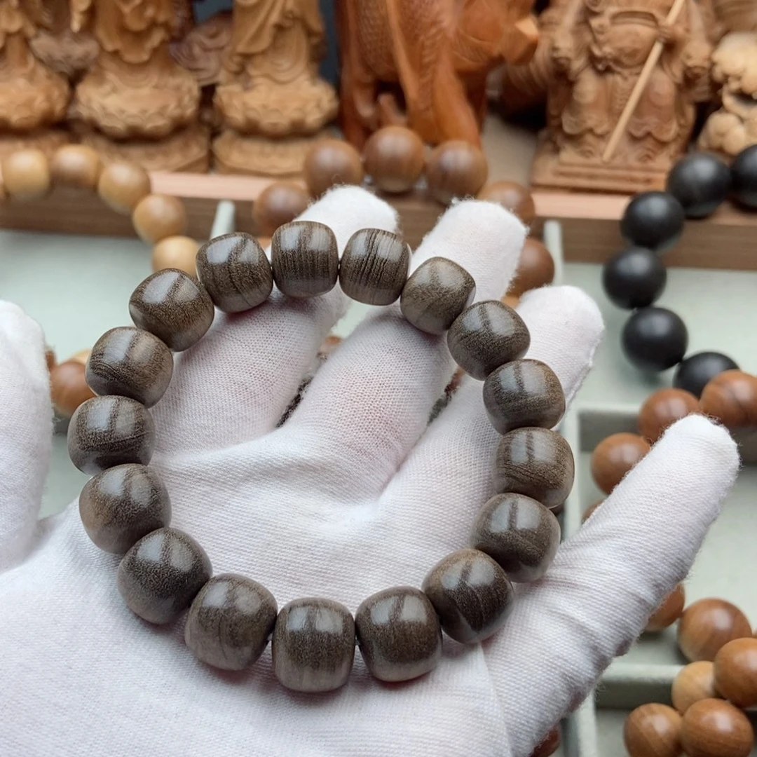 檀香木手串/手链W*12.13老山檀香焦糖沉手串