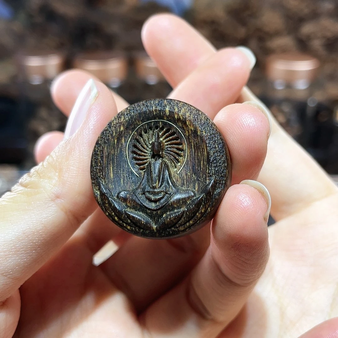 【闪购商品】吊坠沉香木爱***甲越南富森沉香木