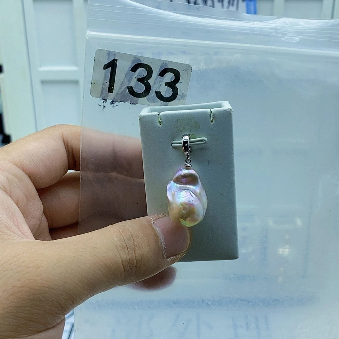 合金淡水珍珠颈饰