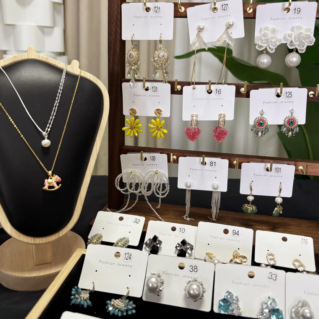 铜合金耳饰 花花饰界轻奢饰品001——200