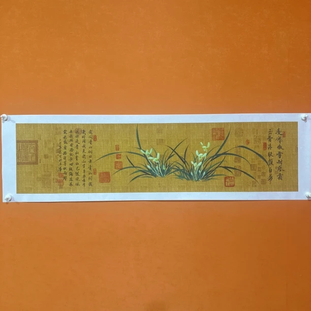 W黄春香国画作品4平尺凌寒